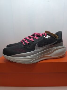 Nike Air Zoom Pegasus 41 Premium Women's Size 9 Black Grey Pink Shoes IH0530 070